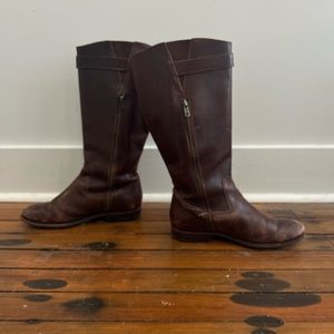 LL Bean rich brown riding boots